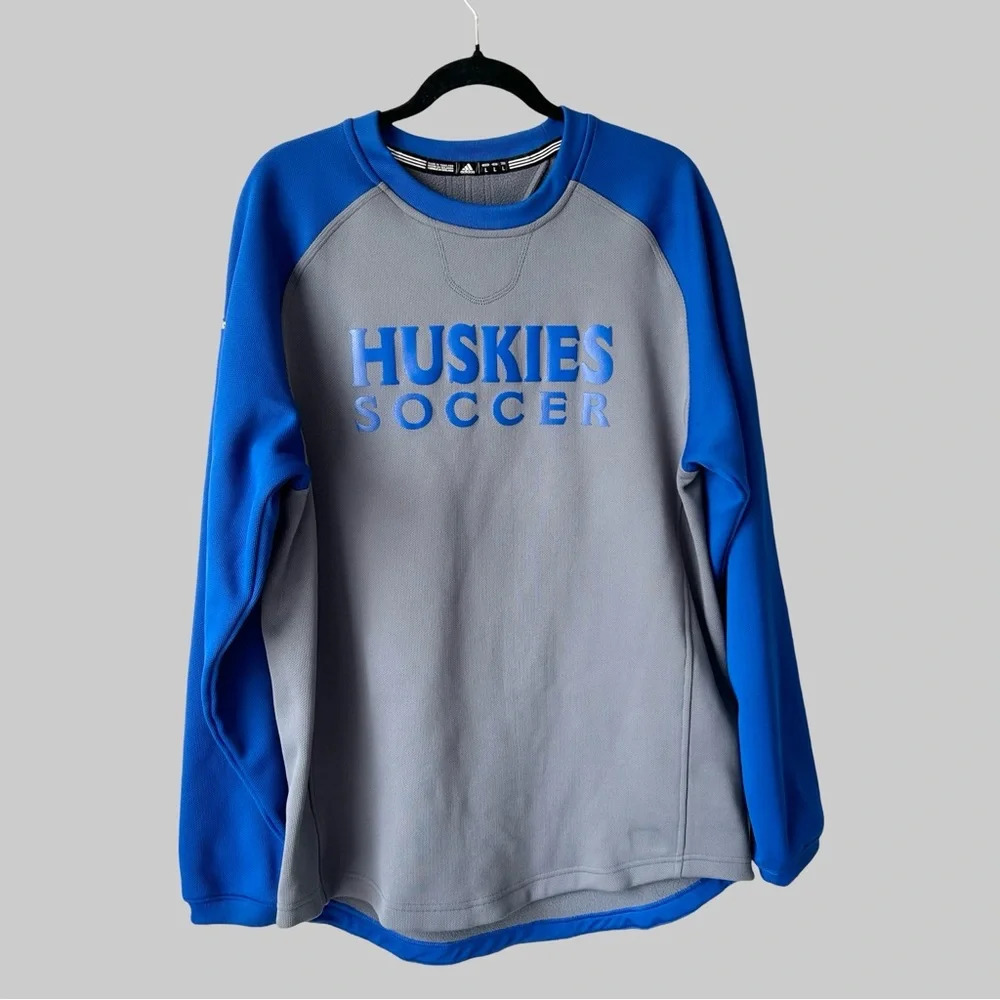 Adidas Huskies Soccer Climate Warm Up Sweatshirt